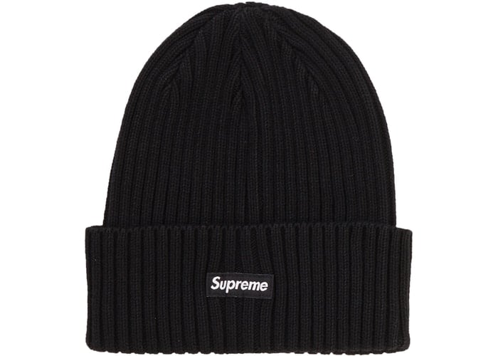 Image of Supreme Overdyed Beanie Black