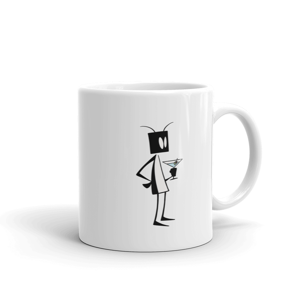 Image of Bug Martini coffee mug