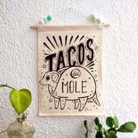 Tacos de mole, Banderin