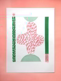 Image 4 of All three This on That 2 colour Risograph prints