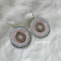 Deer antler Earrings 