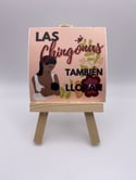 Las Chingonas Tambien Lloran - Breastfeeding Mom Sticker