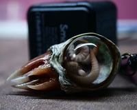 Image 3 of Nebula Hatchling Snaggletooth Pendant - Handmade,  2" OOAK