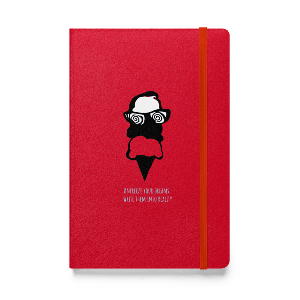 Image of Icy Dreams Hardcover bound notebook