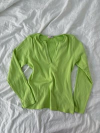 Image 4 of 00s green shirt // M 