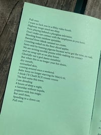 Image 2 of I Ask The Wizard To Keep My Heart Tin Zine 