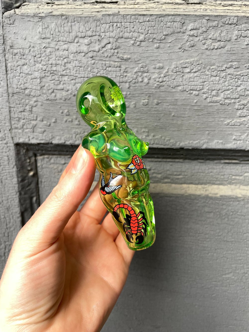 Bright Green Body Pipe Mini