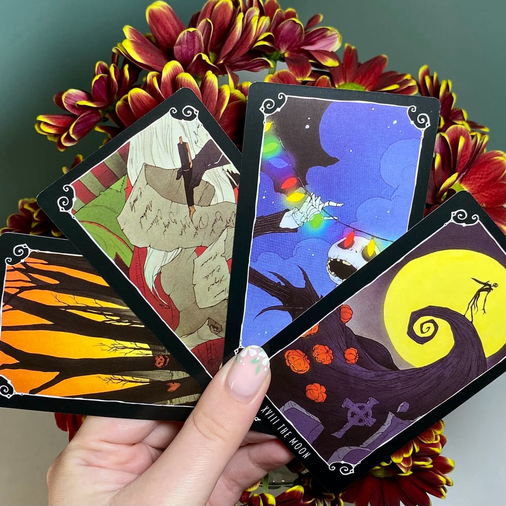 Image of The Nightmare Before Christmas Tarot Deck