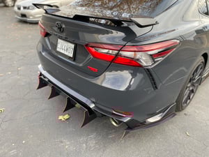 Image of 2020- 2024Toyota Camry TRD edition rear diffuser