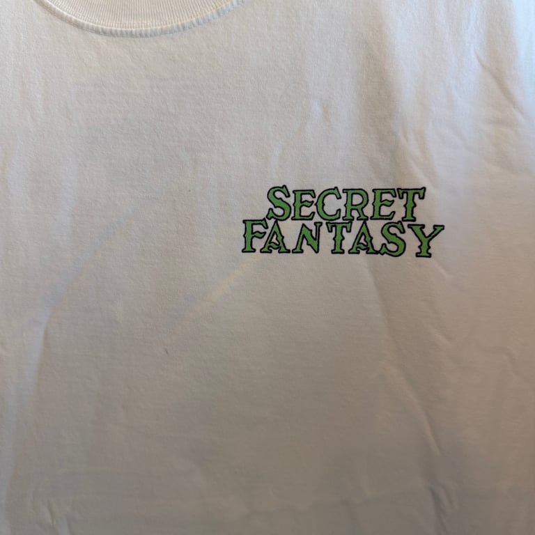 Secret Fantasy Swap Meet Shirt - WHITE **DAVE STYLE** Image 3