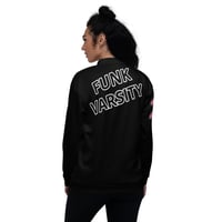 Image 4 of Women's Funk Varsity Bomber Jacket