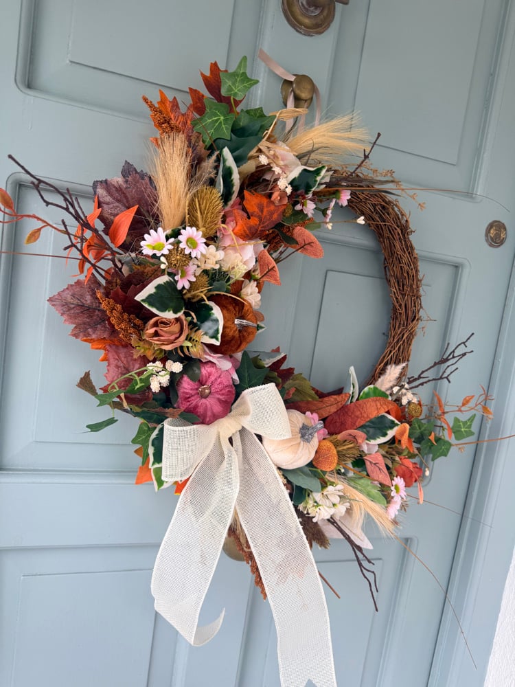 Image of 40cm Dry Look Pink Autumn 