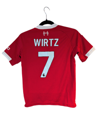 Image 1 of Liverpool 2025-26 Home Wirtz Football Shirt