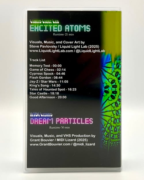 Image of Excited Atoms / Dream Particles - Yellow Tape