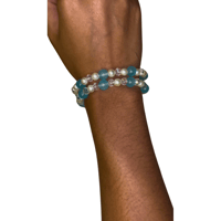 Elegance in Blue Bracelet 