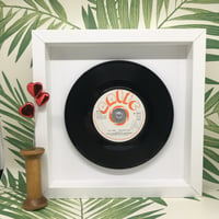 Image 3 of LOVE, framed original 7" vinyl records