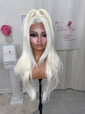 Image of White blonde free part (ready to ship) 