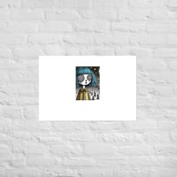 Image 8 of Poster Designer whimsical wall decor.  Coraline Mini-me Inspired Art. Alternative gift