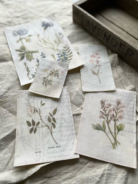 Image of Botanical print pockets