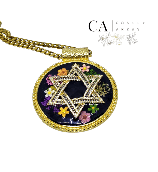 PRE- ORDER Flower garden pendant 