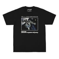 Image 6 of 2001: A Space Odyssey Premium T-Shirt – Washed Black Unisex Sci-Fi Movie Tee for Men & Women
