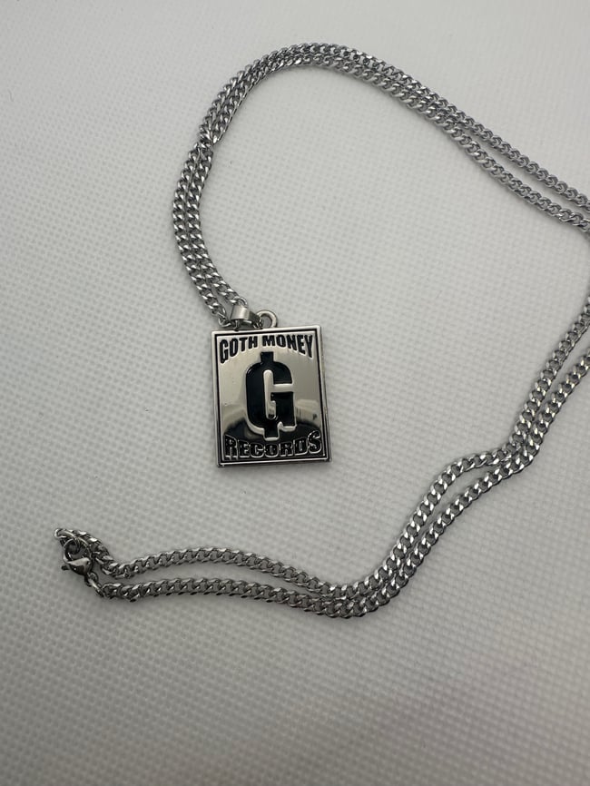 Goth money necklace