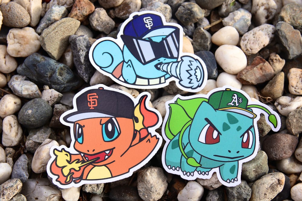 Image of Starter Stickers - Individual and 3-Pack