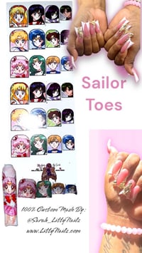 Image 1 of Litty Toe Decals 💖 Group #1