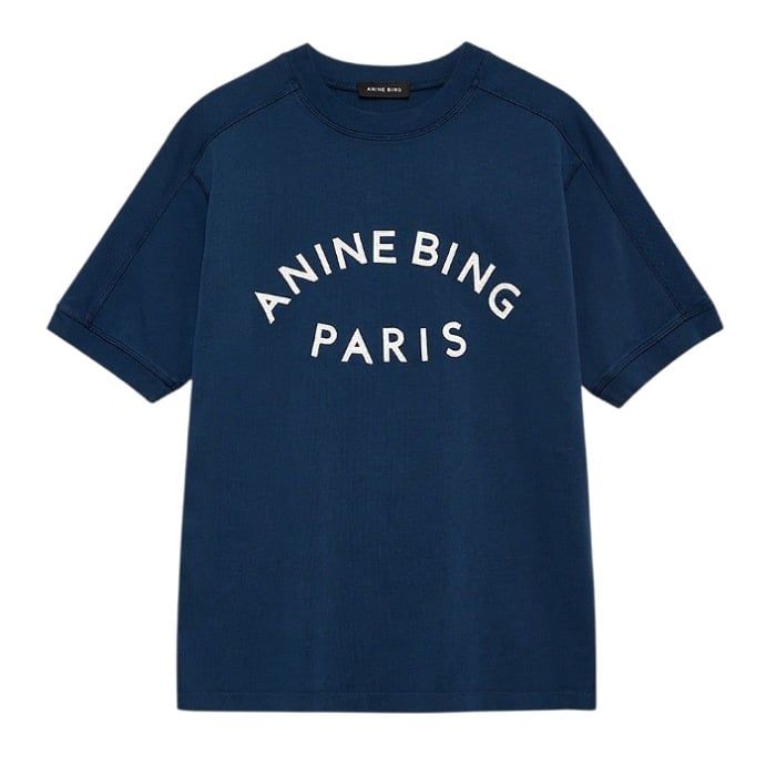 Image of ANINE BING Jaylin Tee Paris