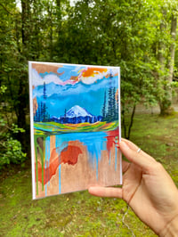 Image 2 of Mt Rainier, WA (Greeting Card)