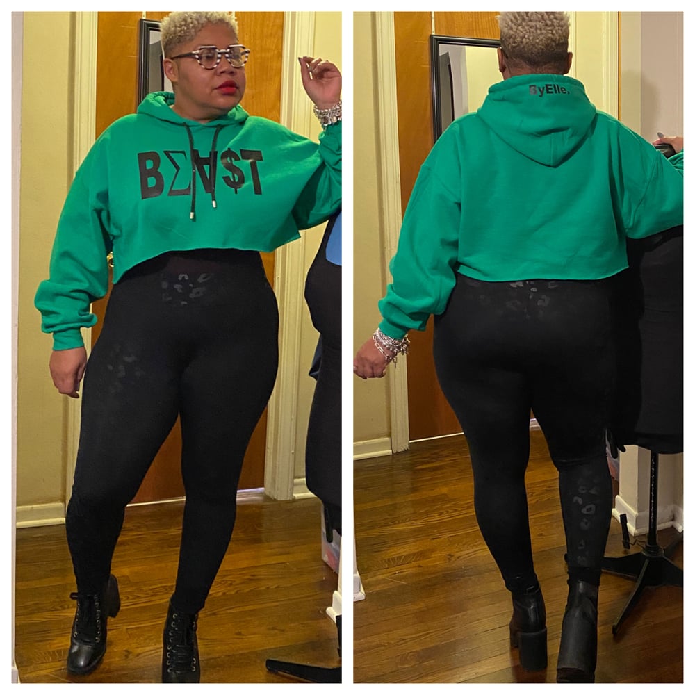 Image of Beast half hoodie