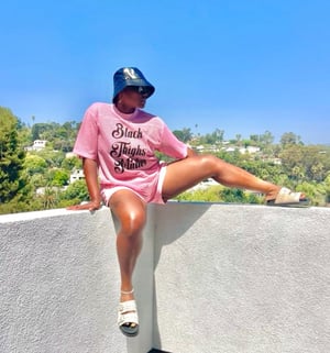 Image of Mesh Jersey Pink Pantheress 