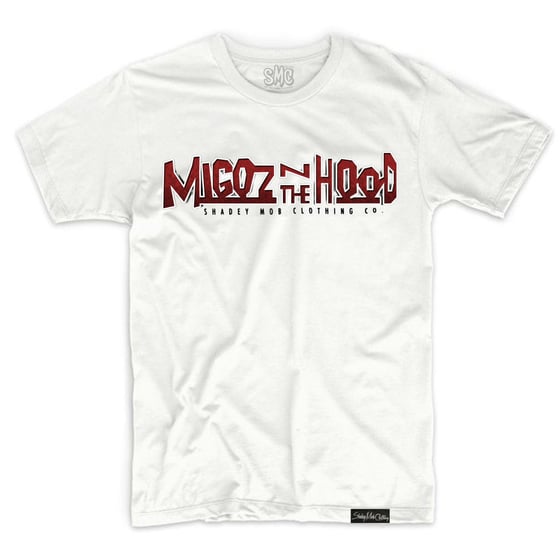 Image of Migoz N The Hood (White/Red)