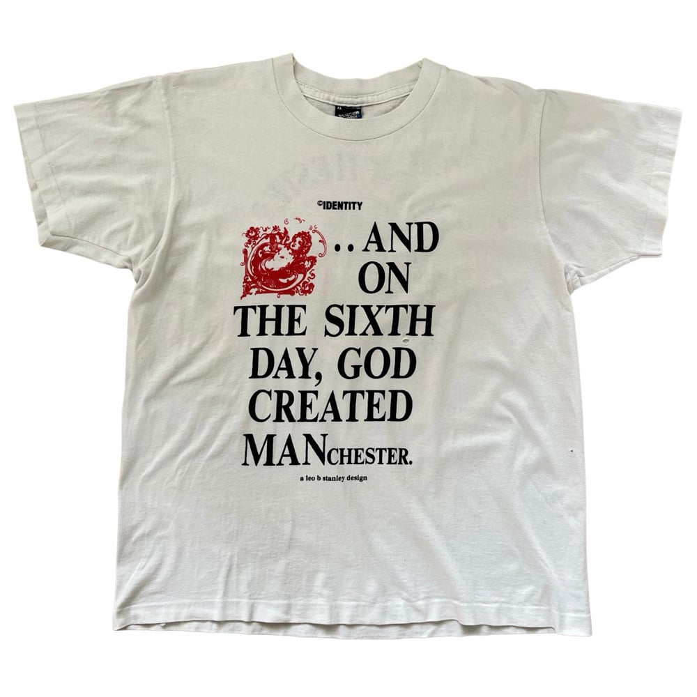 ‘90s Vintage Identity T-shirt Manchester 90s Vintage Identity T-shirt Manchester