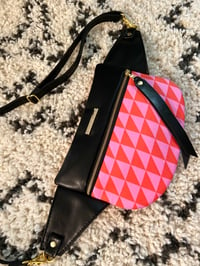 Image 4 of Red & hot pink crossbody 