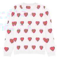 Image 7 of Full of Love Knitted Crew Neck Sweater