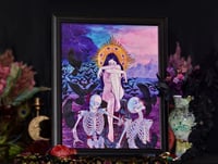 Image 1 of Nefarious Winds Original Watercolor Painting 