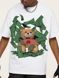 Image 2 of Men's Money Bear Graphic Short Sleeve T-Shirt