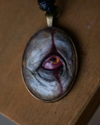 Image 23 of Pennywise Eye glow in the dark pendant OOAK