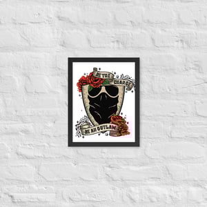 Image of Vintage Ink - Framed poster