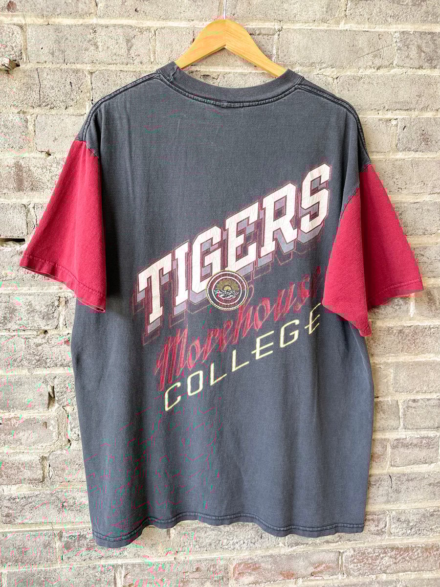 Image of 90’s Vintage “MOREHOUSE COLLEGE TIGERS” HBCU TEE, SIZE: XL