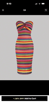 Image 3 of Strapless Dress (NEW)