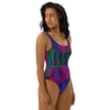 Beauty Bozo  One-Piece Swimsuit designed by Askew Collections