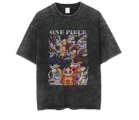 One Piece washed oversized t-shirt vintage Luffy 