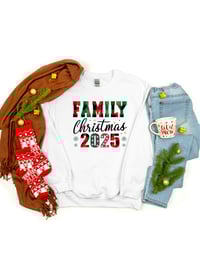 Image 2 of Family Christmas 2025 3 Sweatshirts