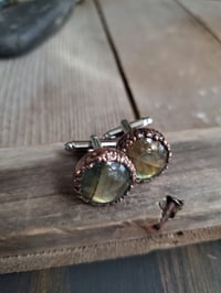 Image 1 of Labradorite Cufflinks 