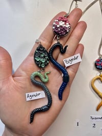 Image 2 of PAN, Bigender, Agender Pride Worms 