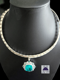 Image 2 of Aqua Necklace