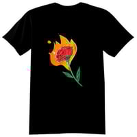 Image 2 of Rose to a flame T-Shirt