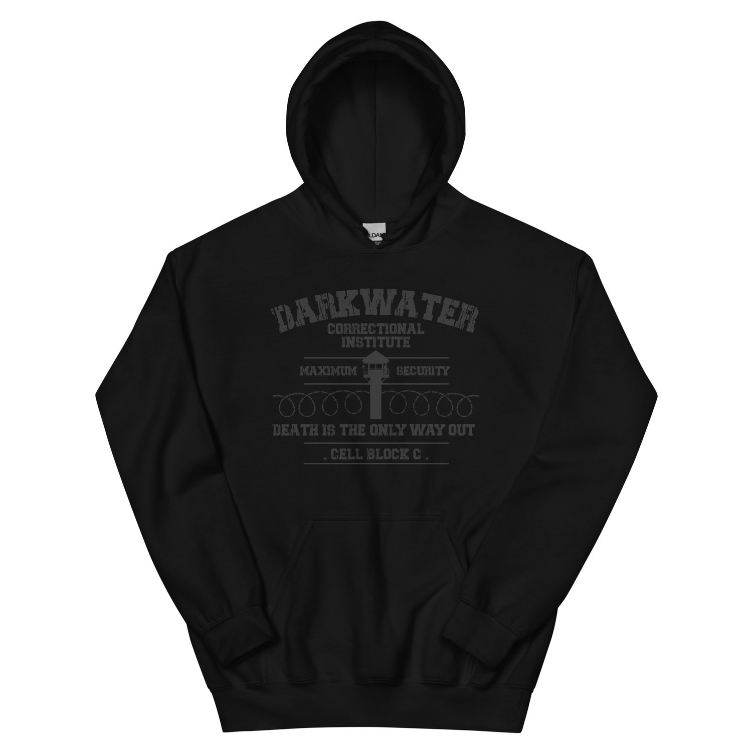 Image of Officially licensed Babalon Darkwater logo Unisex Hoodie